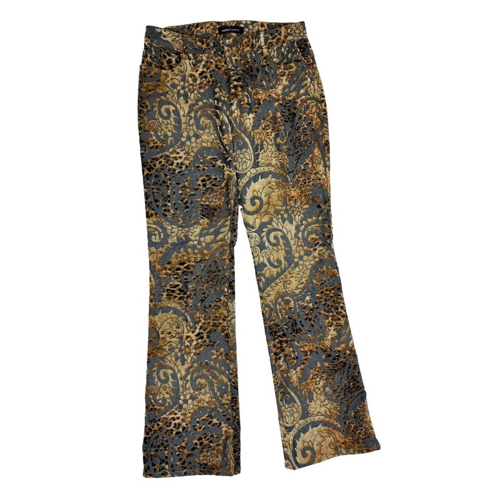 NOA PAISLEY BURNOUT VELVET W/ FOIL  | 26663-FOIL